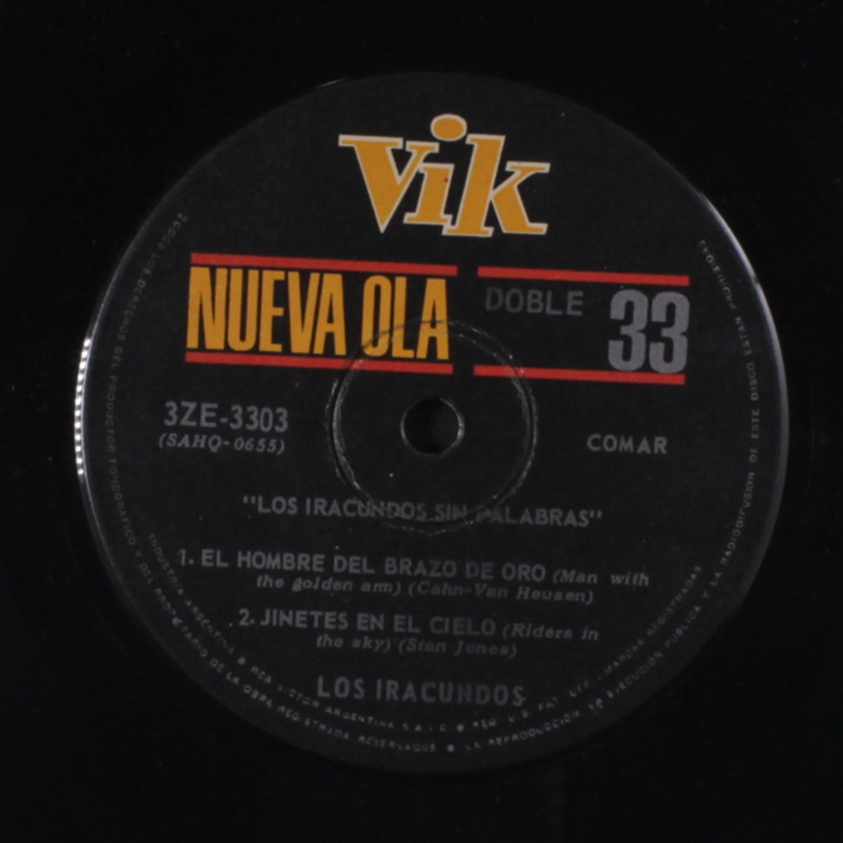 el hombre del brazo de oro + 3 by LOS IRACUNDOS