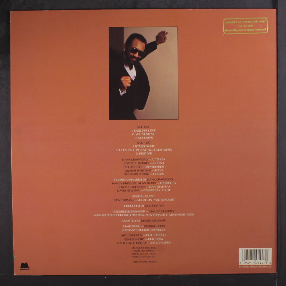 mr. chips by HANK CRAWFORD