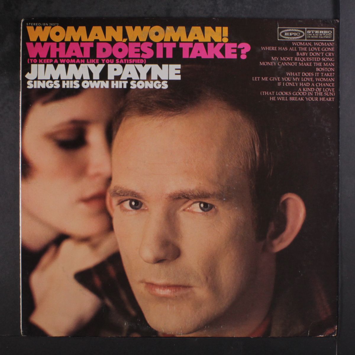 woman, woman!/what does it take? by JIMMY PAYNE