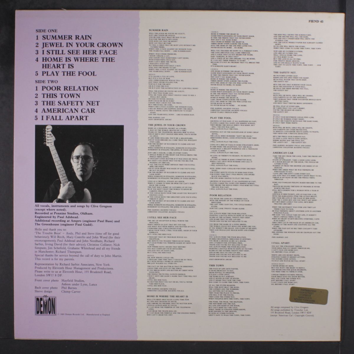 strange persuasions by CLIVE GREGSON