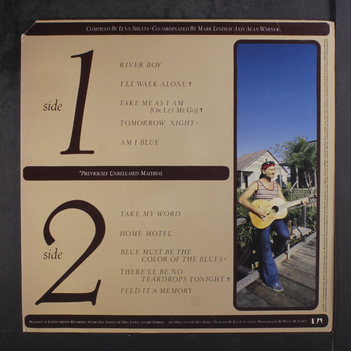 there'll be no teardrops tonight by WILLIE NELSON