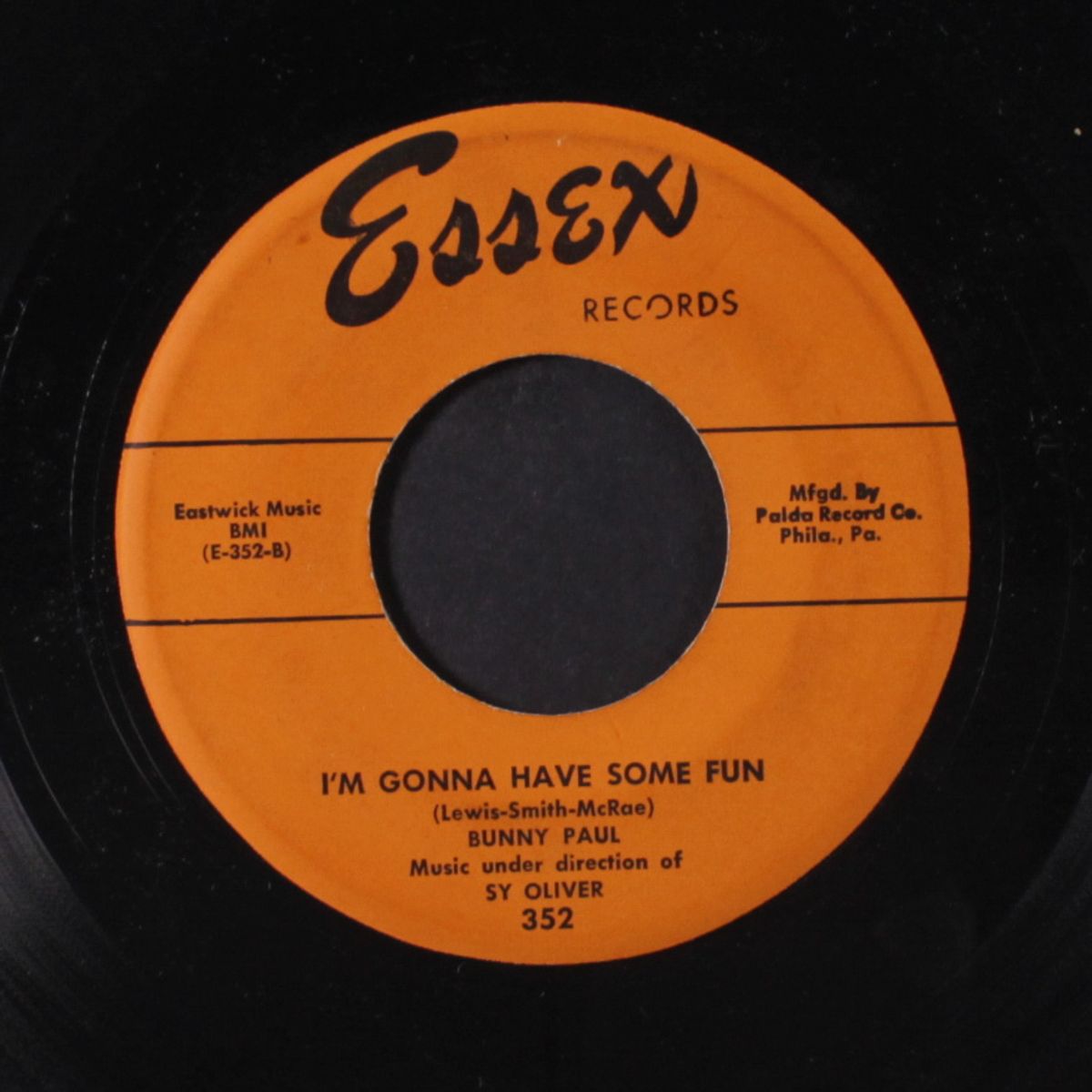 such a night / i'm gonna have some fun by BUNNY PAUL