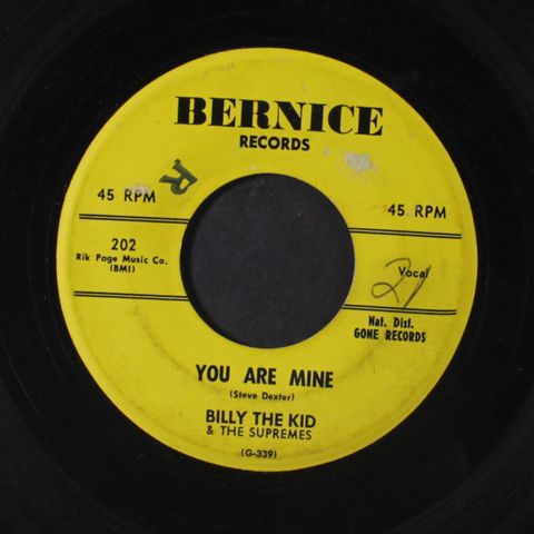 BILLY THE KID & SUPREMES