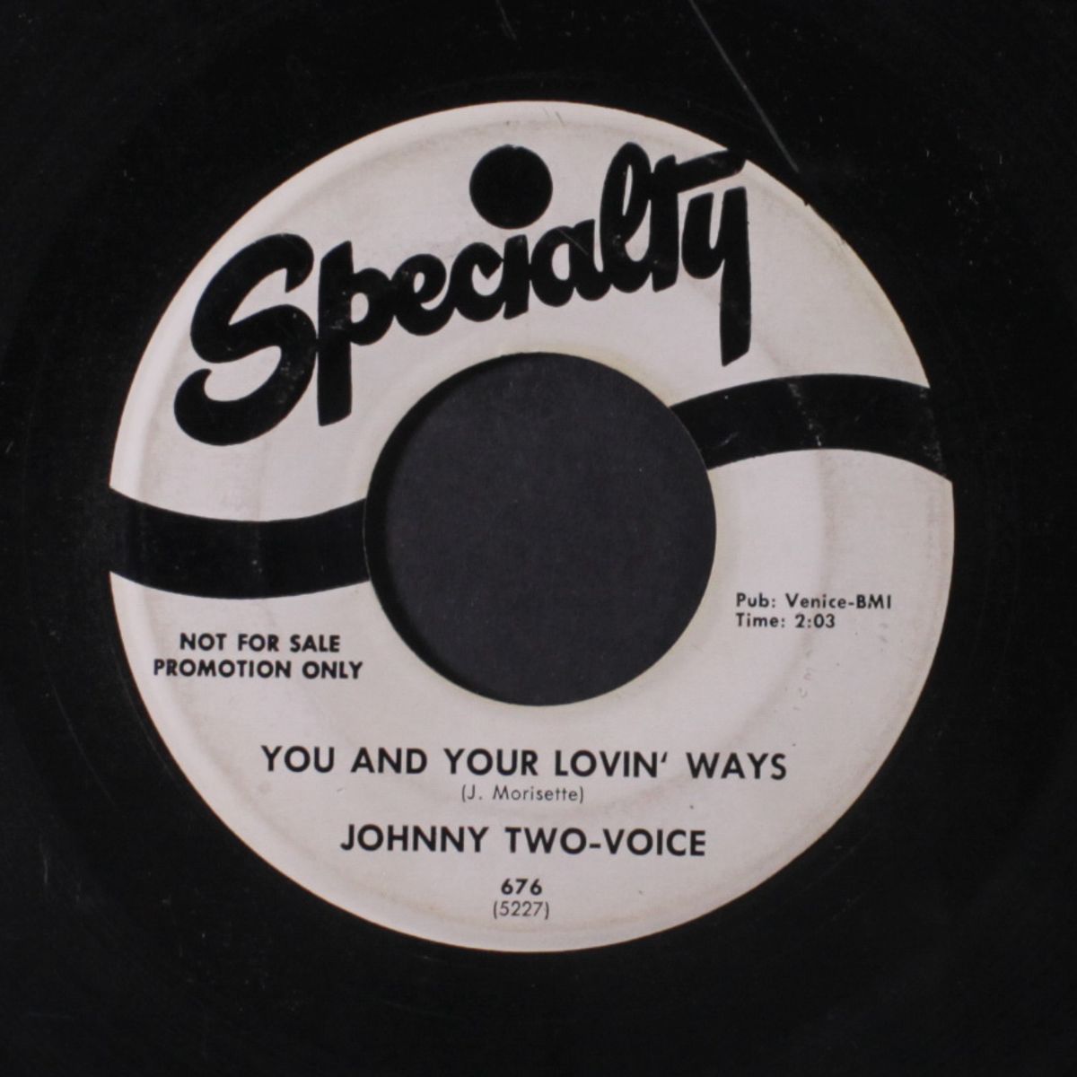 you and your lovin' ways / comin' around the mountain by JOHNNY TWO-VOICE