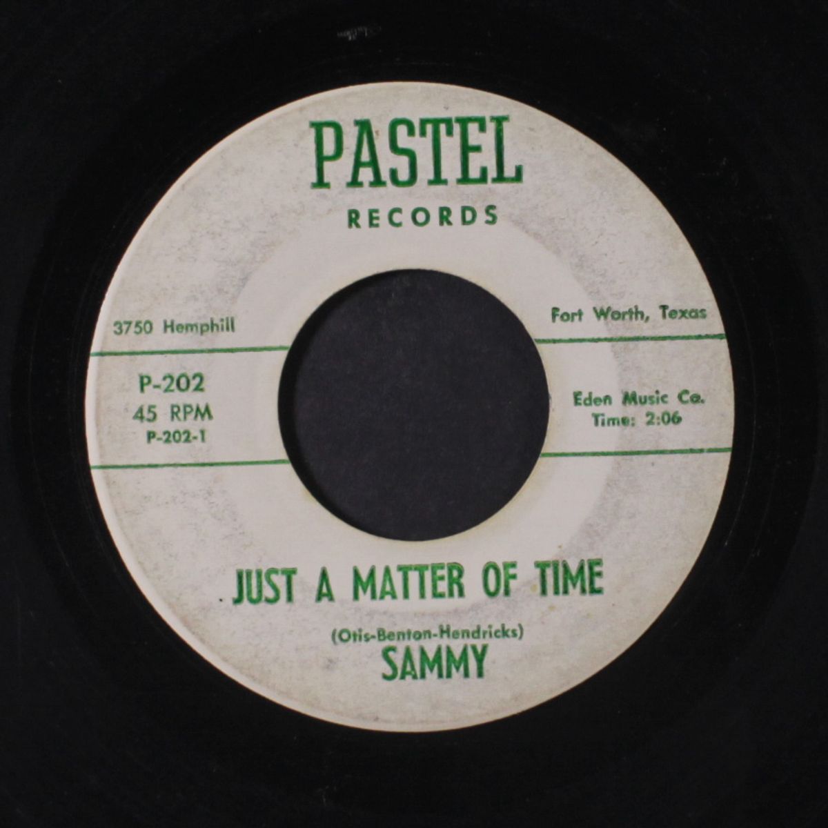 just a matter of time / i'd rather lose my heart by SAMMY