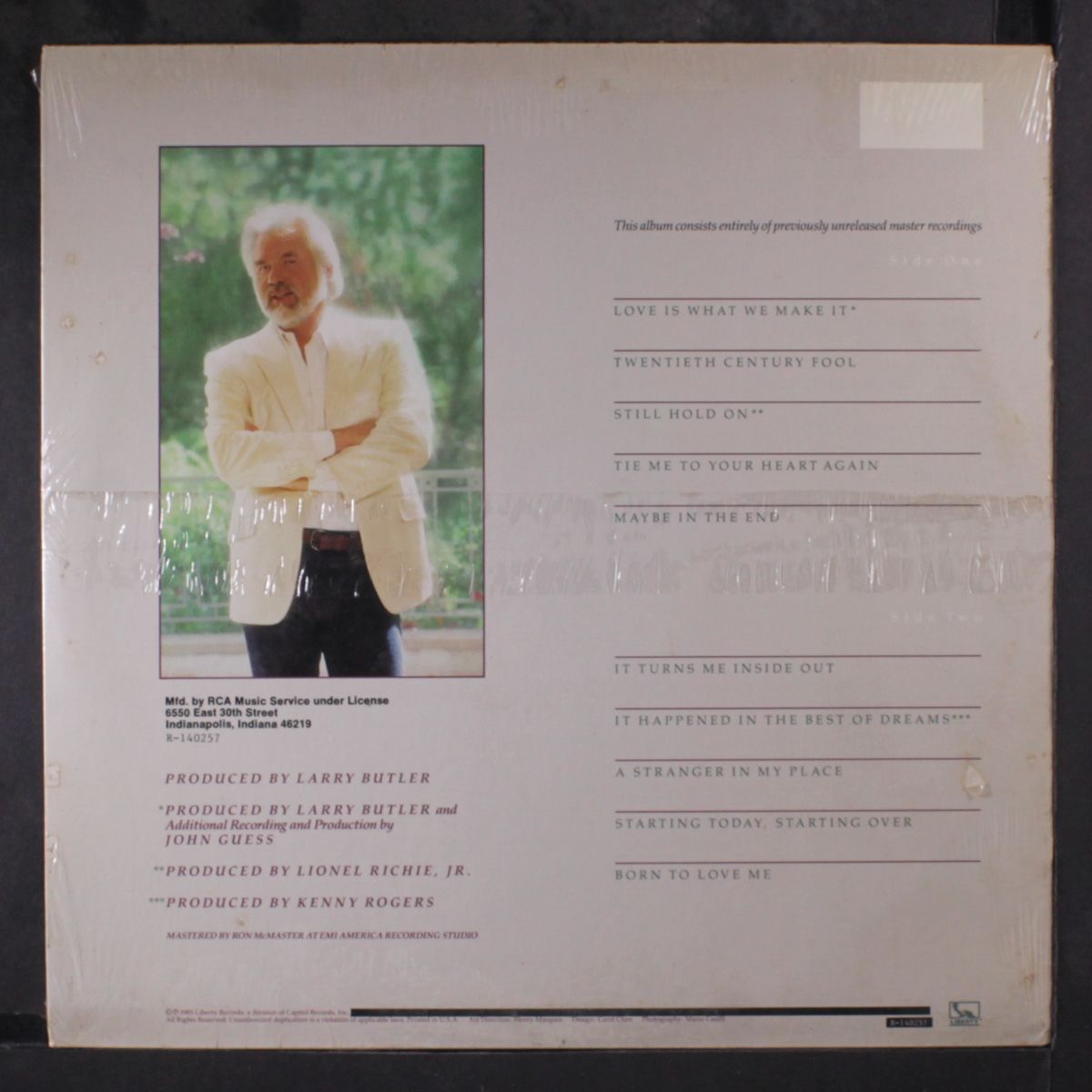 love is what we make it by KENNY ROGERS