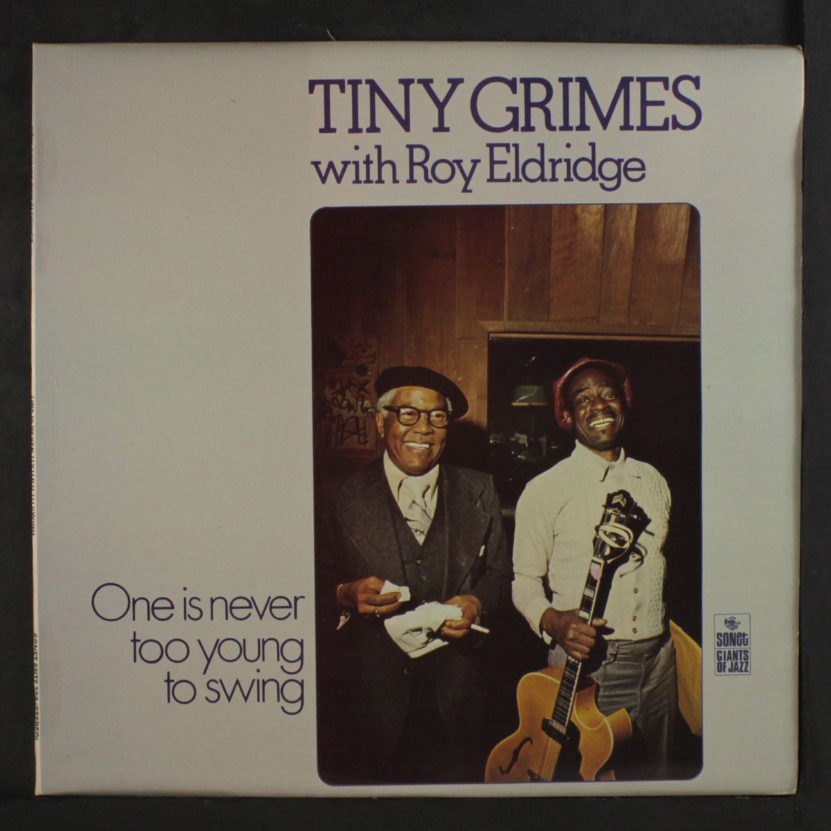 one is never too young to swing by TINY GRIMES & ROY ELDRIDGE
