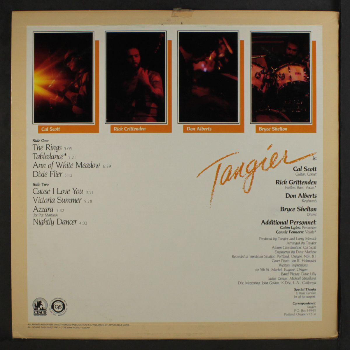 tangier by TANGIER