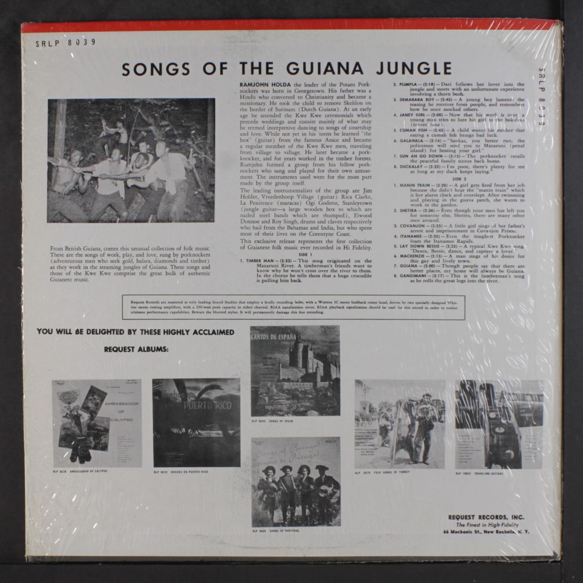 songs of the guana jungle by RAMJOHN HOLDA & POTARO PORKKNOCKERS