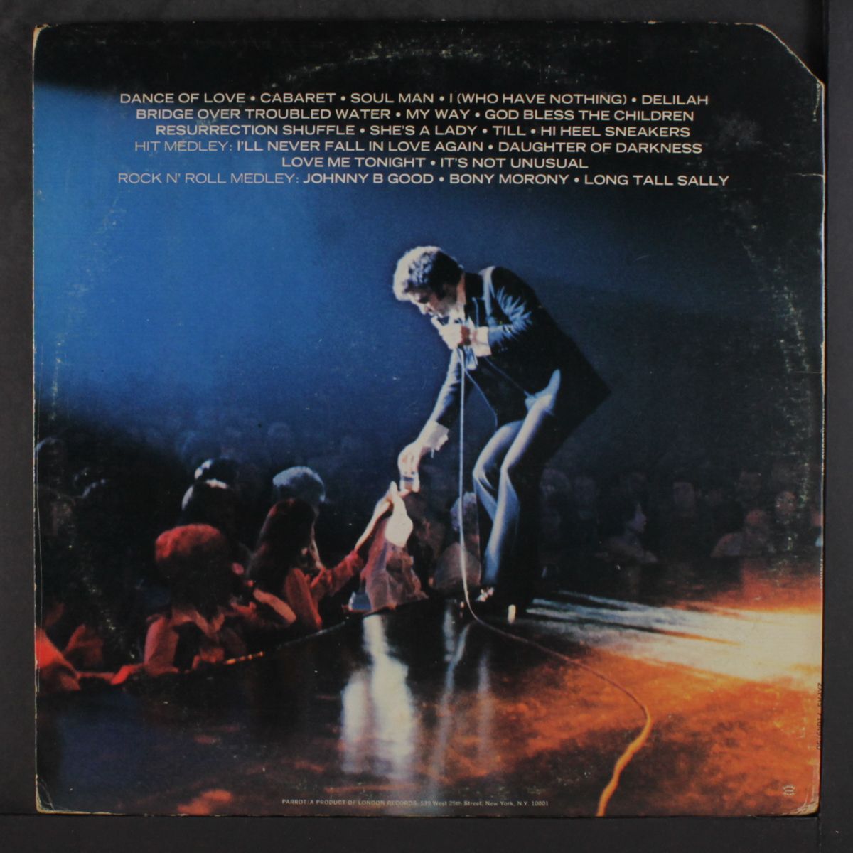live at caesar's palace by TOM JONES