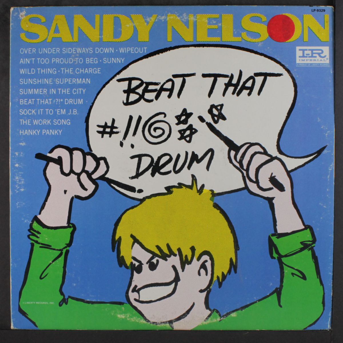 beat that #?!* drum by SANDY NELSON