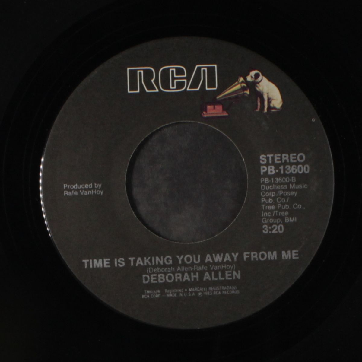 baby i lied / time is taking you away from me by DEBORAH ALLEN