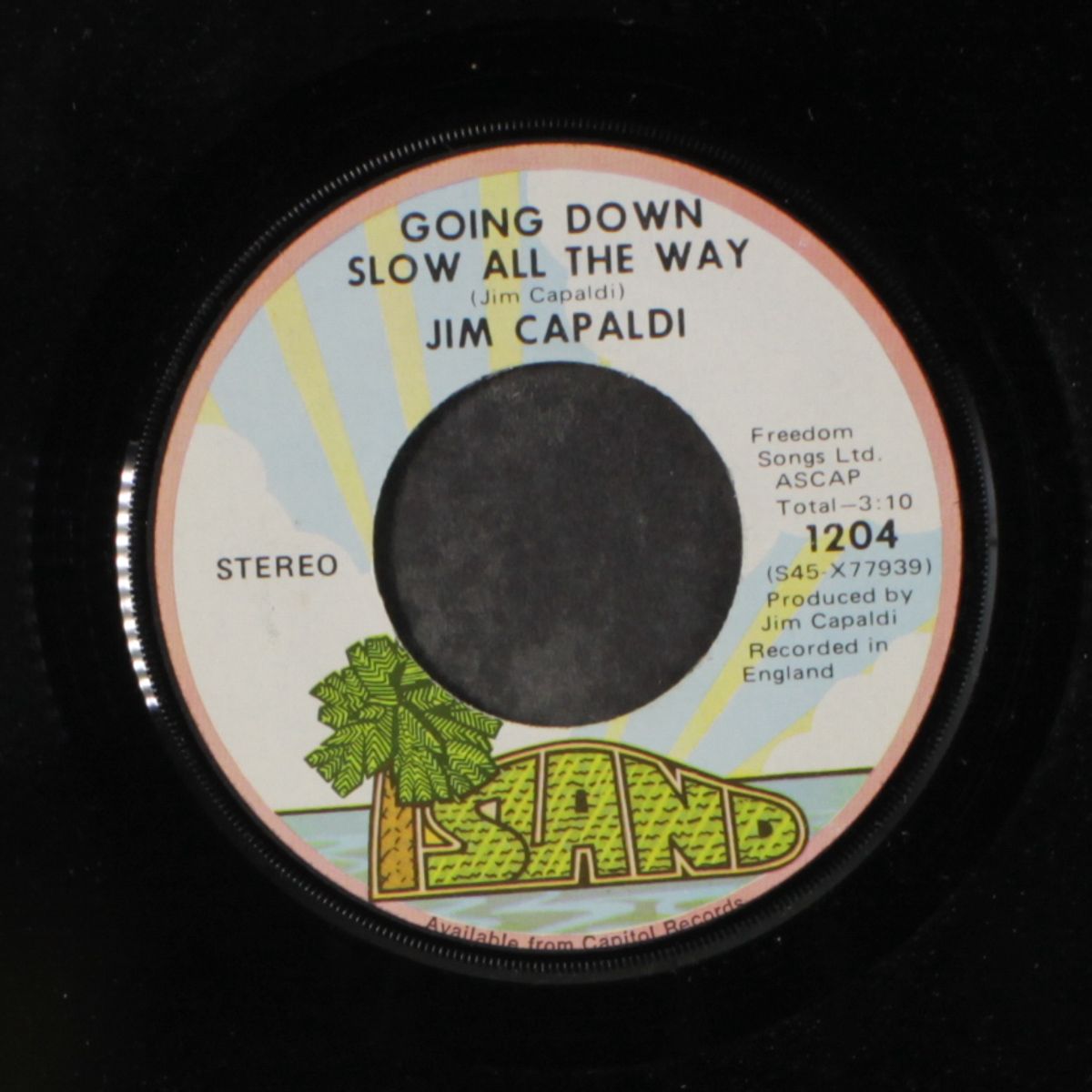 eve / going down slow all the way by JIM CAPALDI