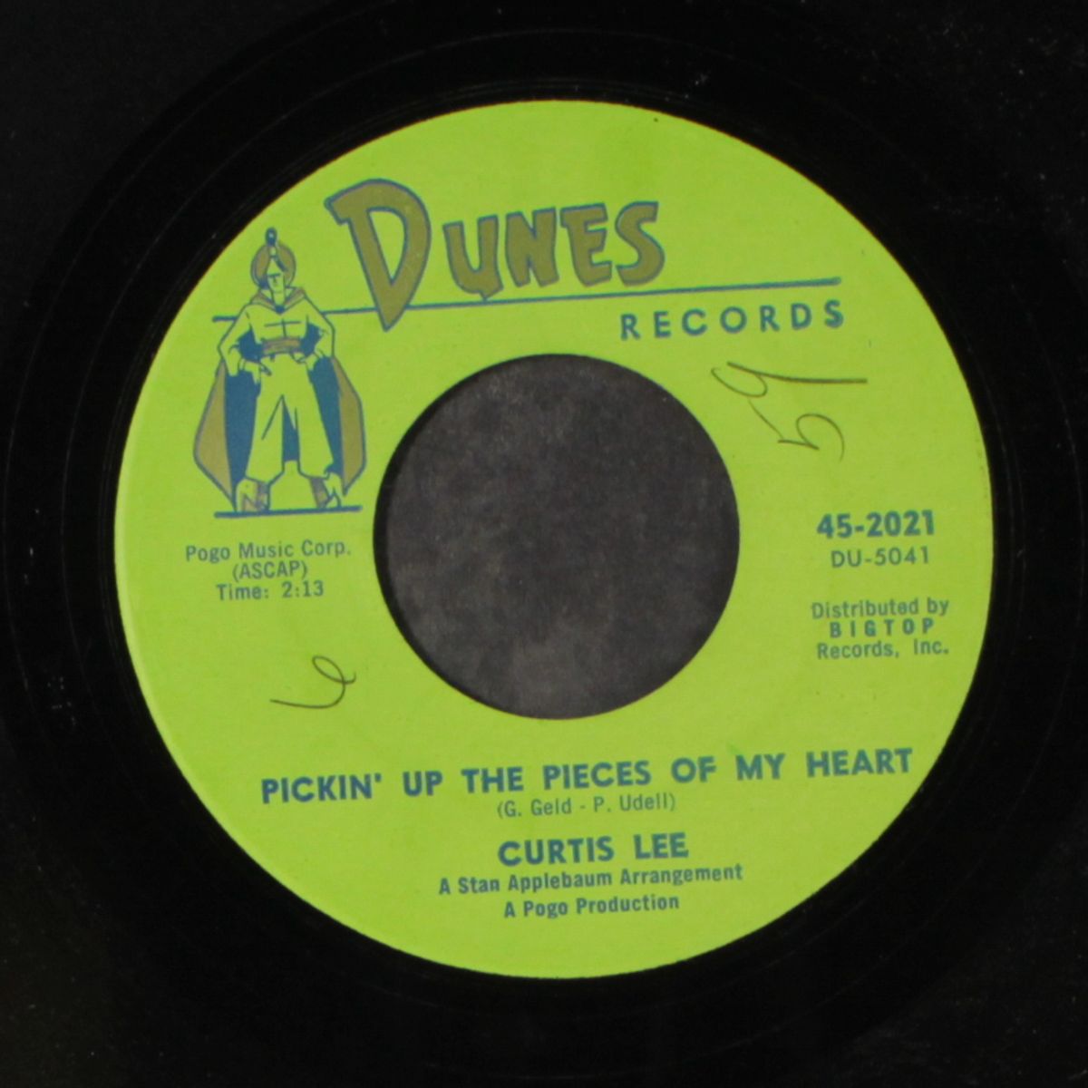 mr. mistaker / pickin' up the pieces of my life by CURTIS LEE
