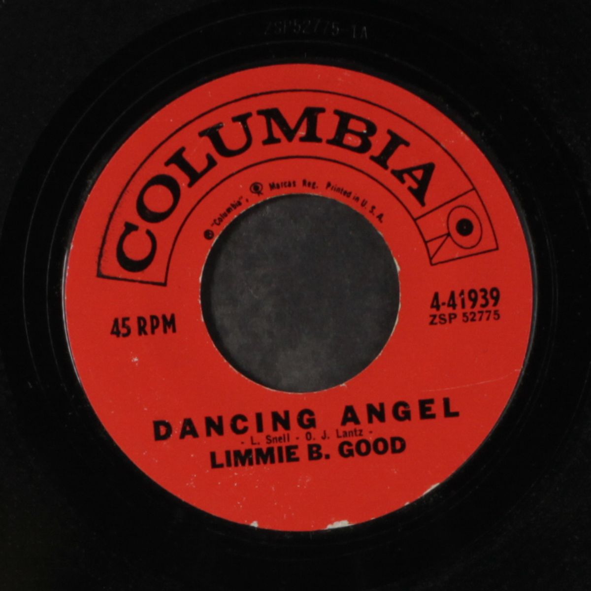 dancing angel / i'm gonna kiss my girl tonight by LIMMIE B. GOOD
