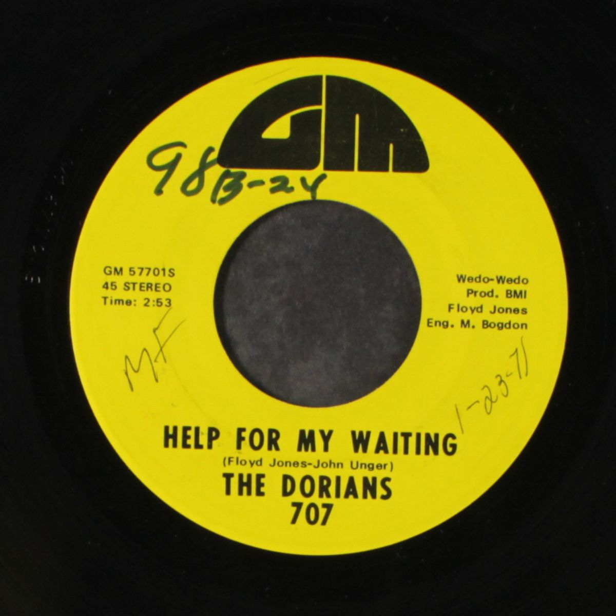 means and ways / help for my waiting by DORIANS