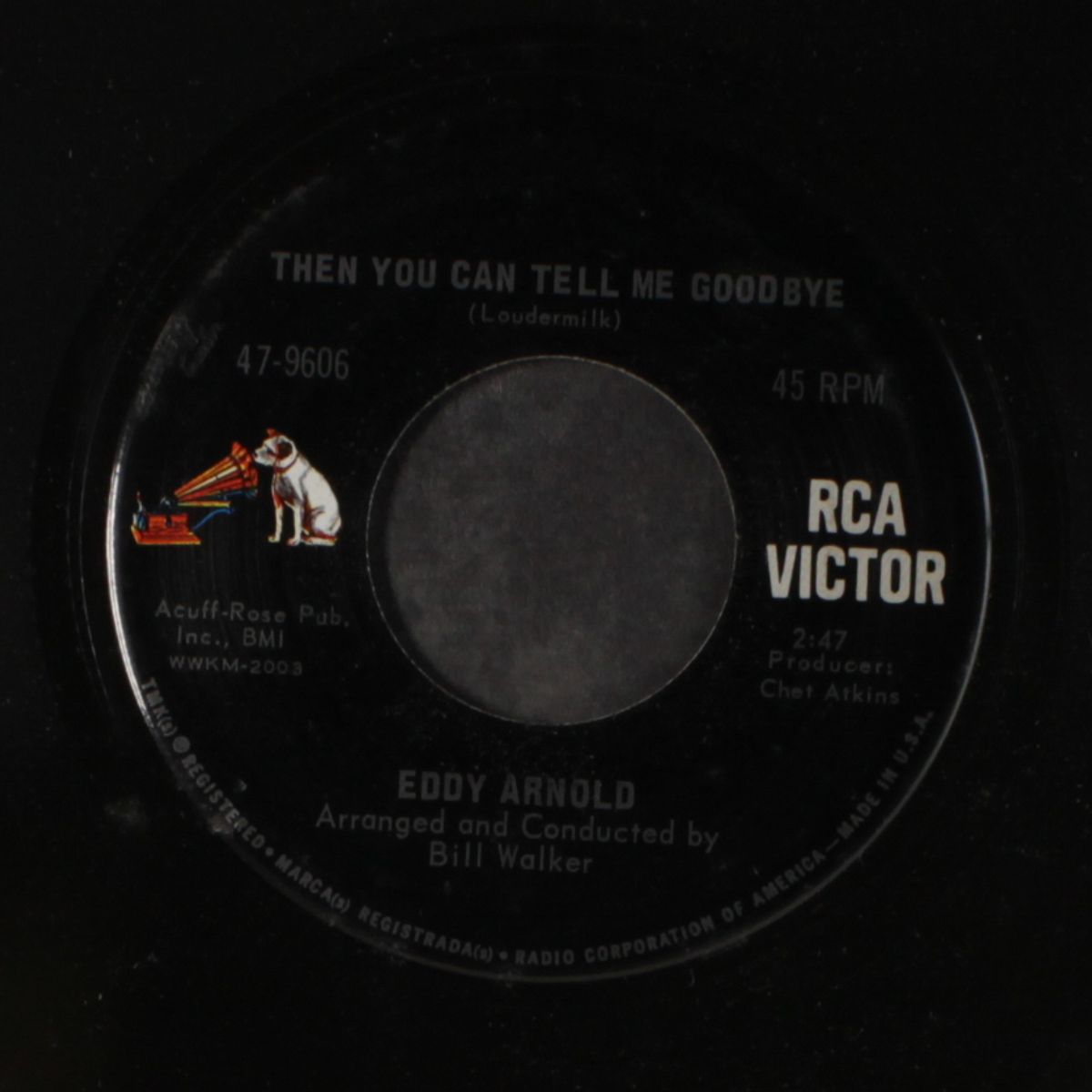 then you can tell me goodbye / apples, raisins & roses by EDDY ARNOLD