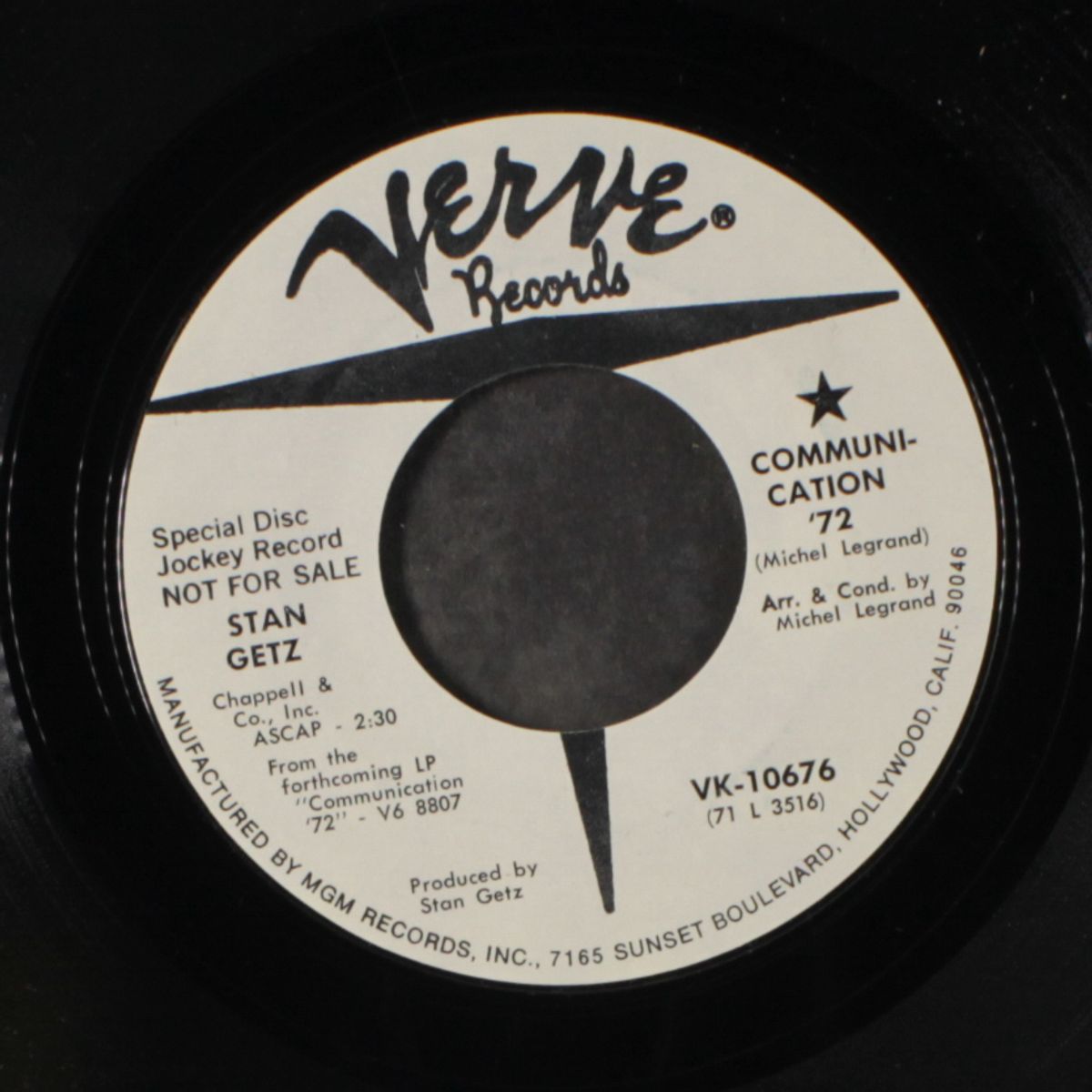 back to bach / communication '72 by STAN GETZ