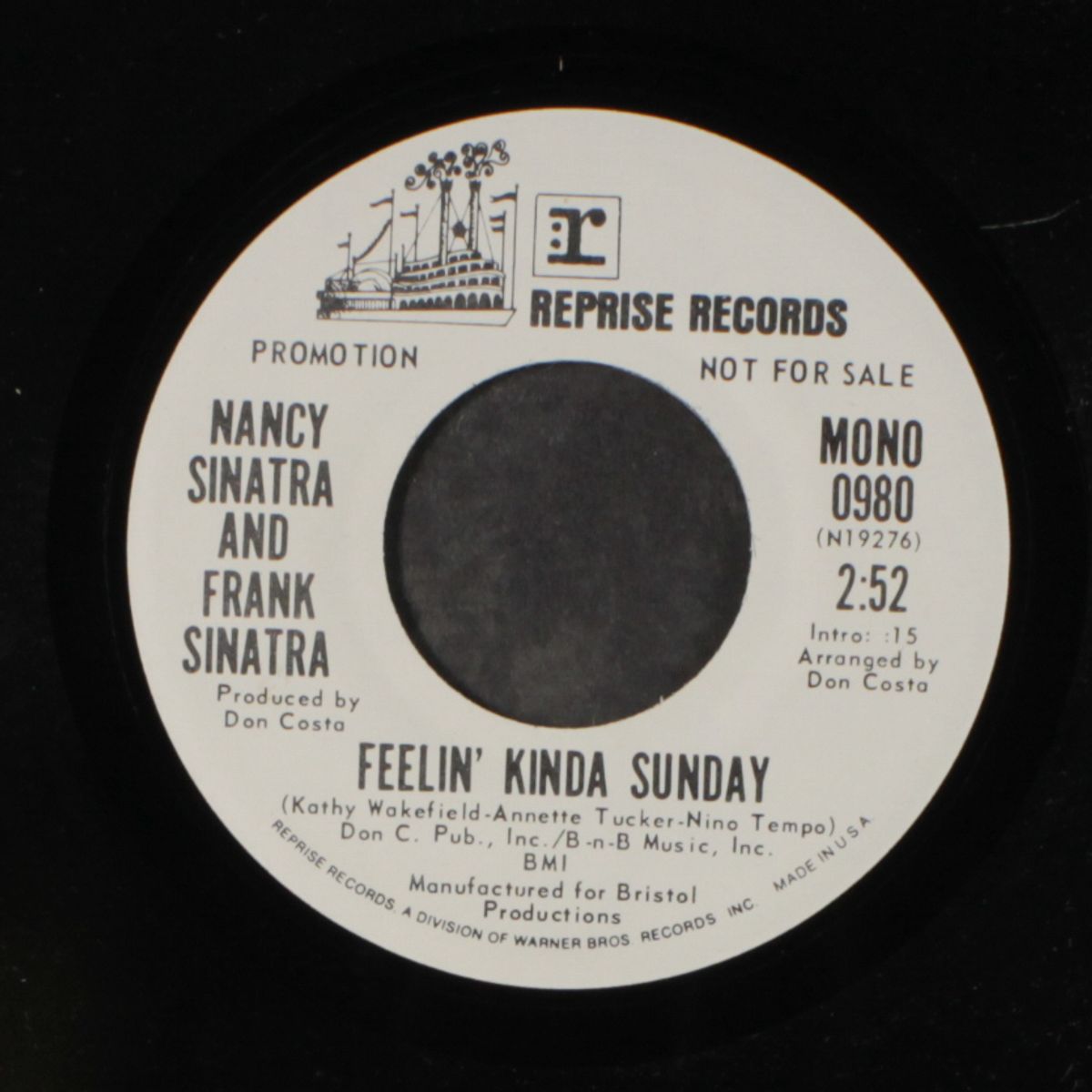 feelin' kinda sunday / mono by NANCY & FRANK SINATRA