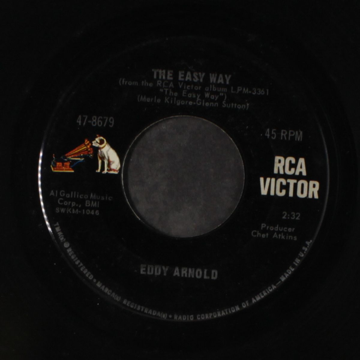 make the world go away / the easy way by EDDY ARNOLD