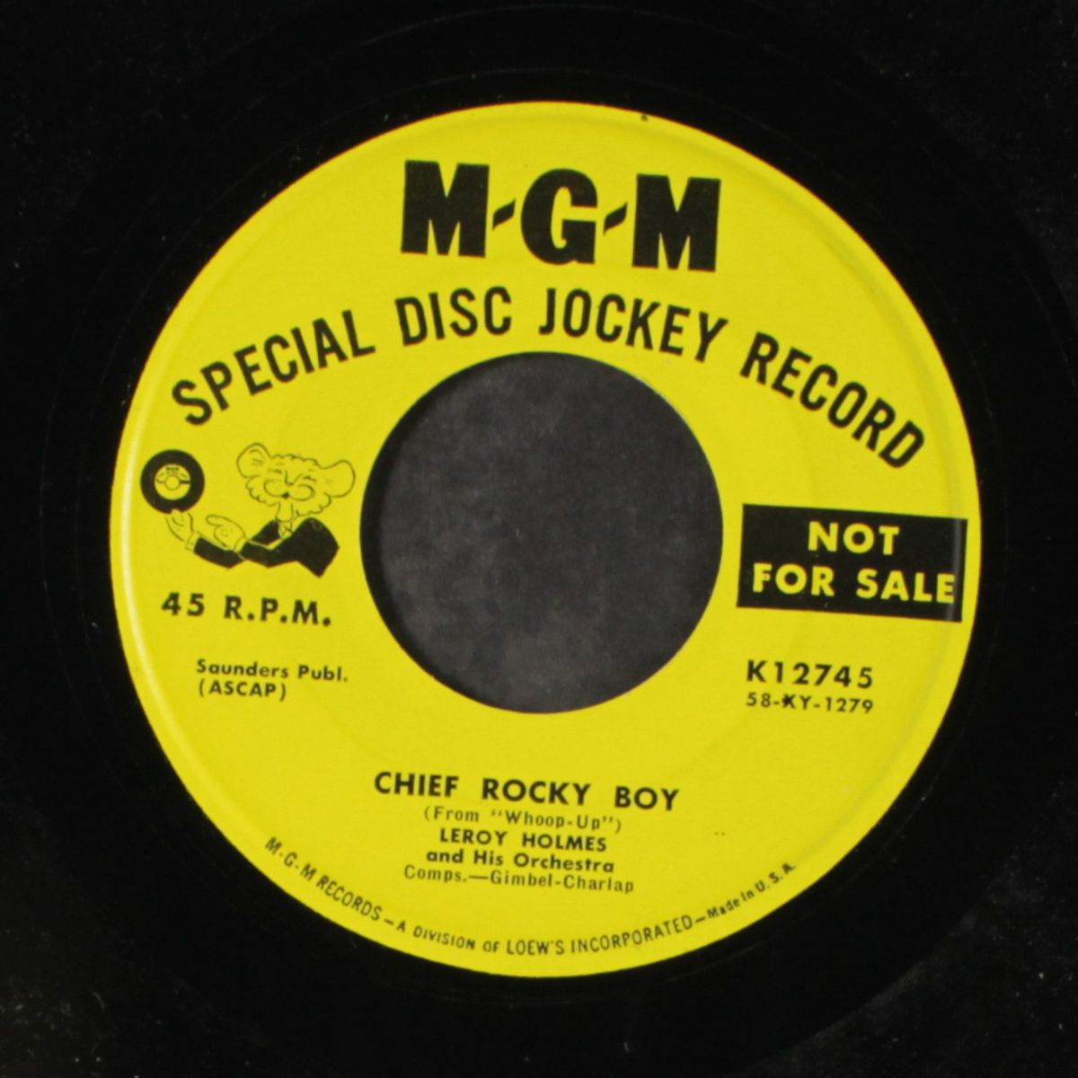 chief rocky boy / song from "some came running" by LEROY HOLMES