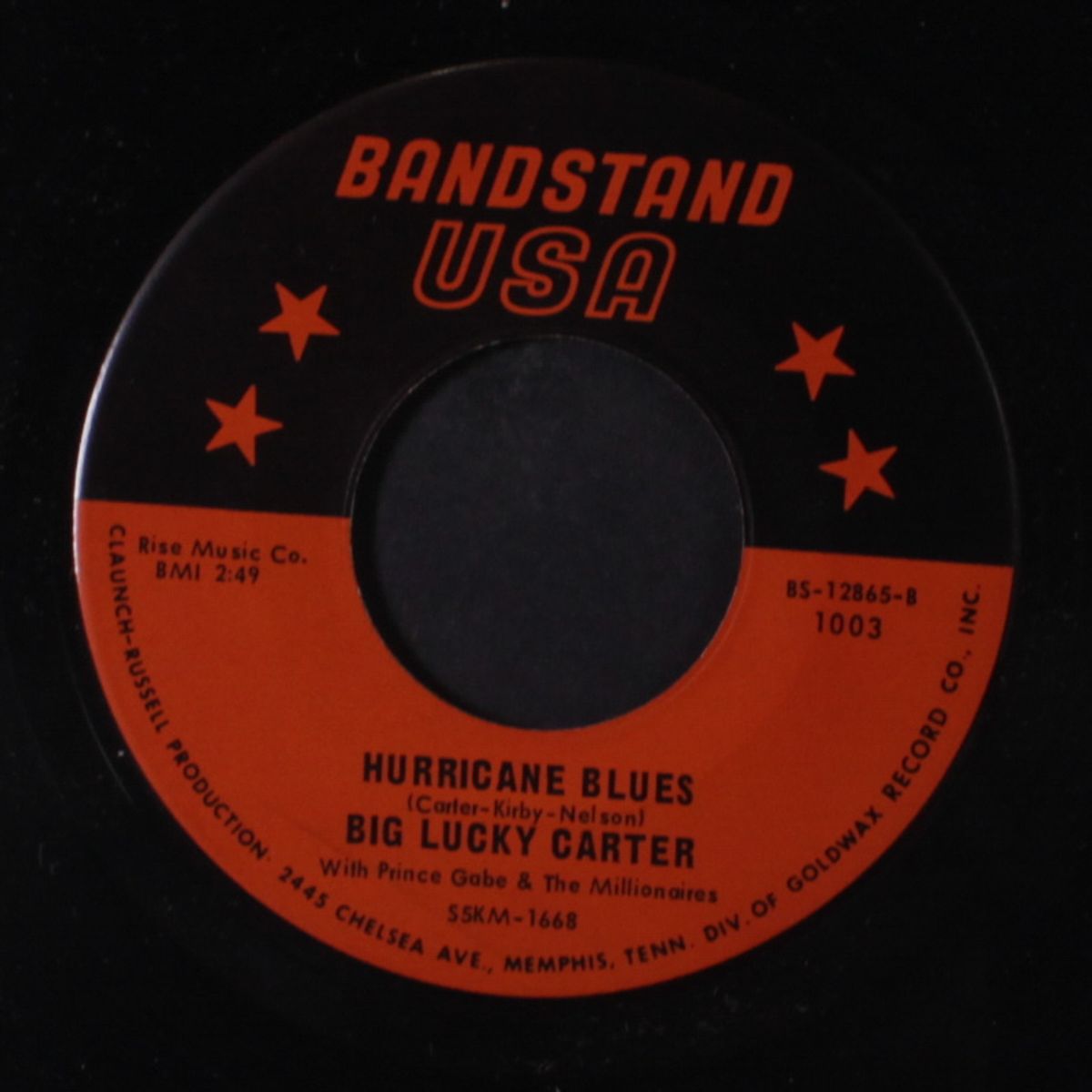ohio bound / hurricane blues by BIG LUCKY CARTER