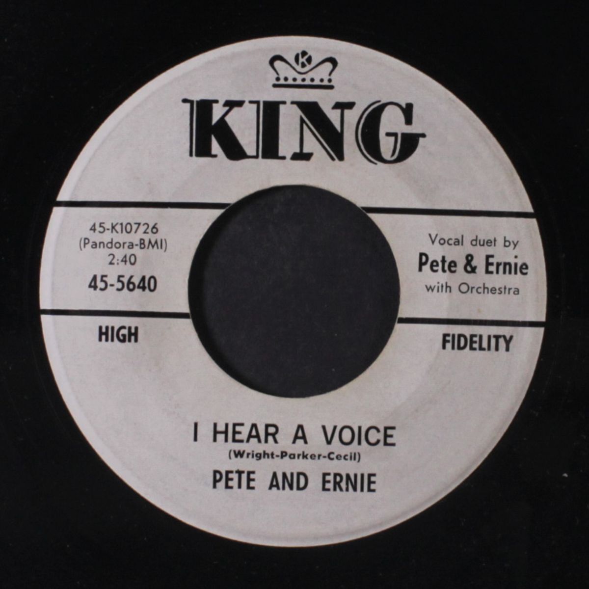 i hear a voice / the hunch by PETE & ERNIE