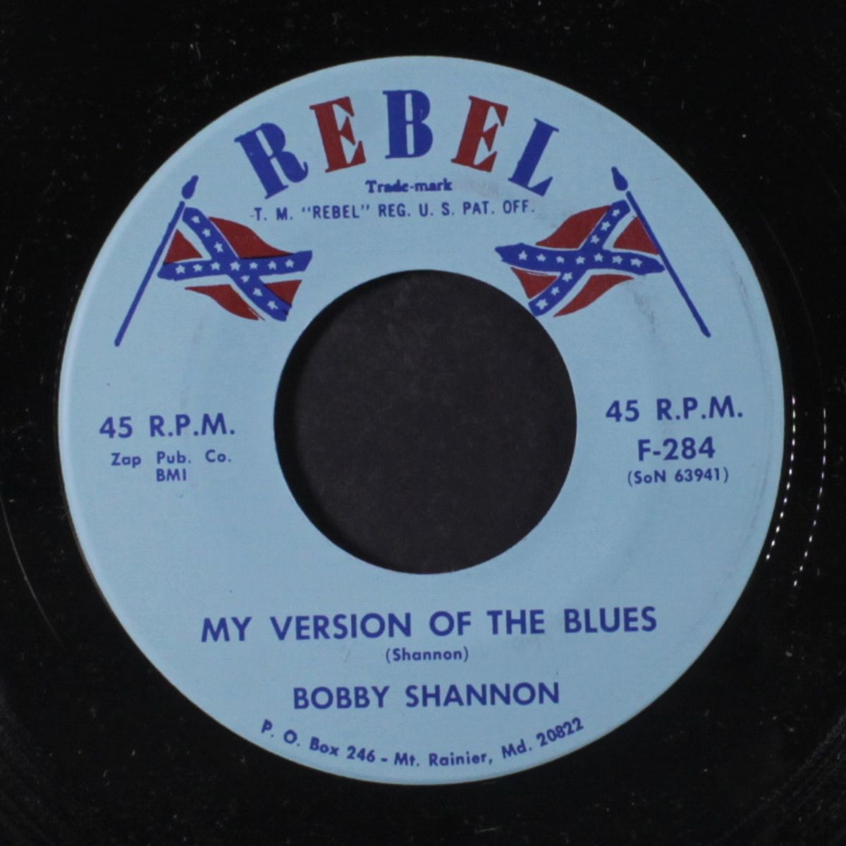 my version of the blues / the trial by BOBBY SHANNON