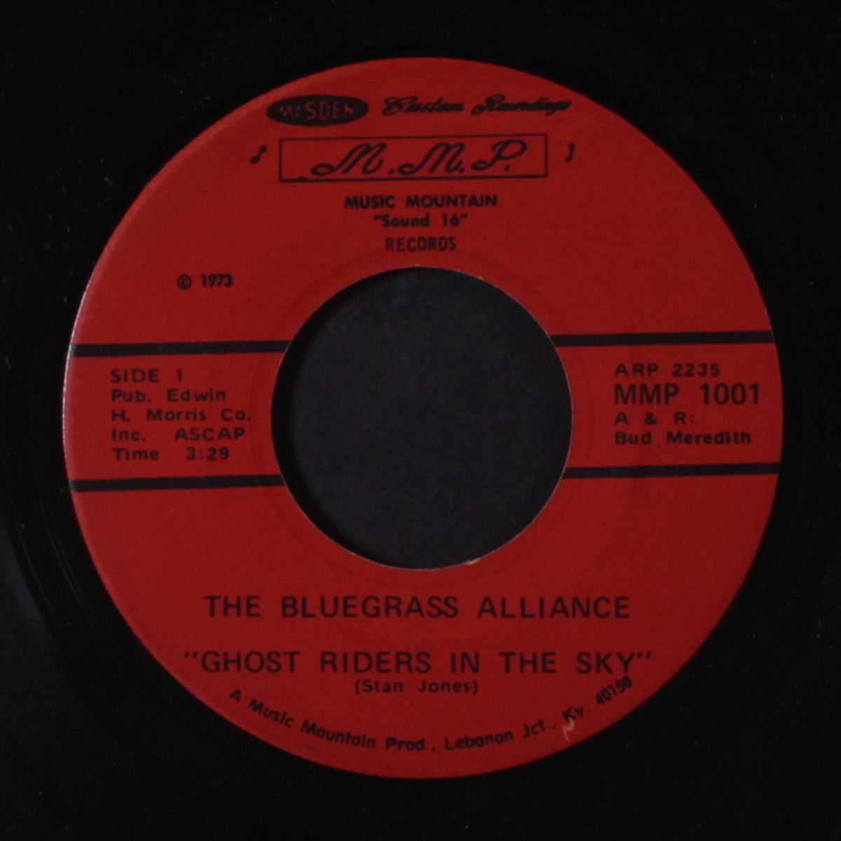 ghost riders in the sky / high mountain road by BLUEGRASS ALLIANCE