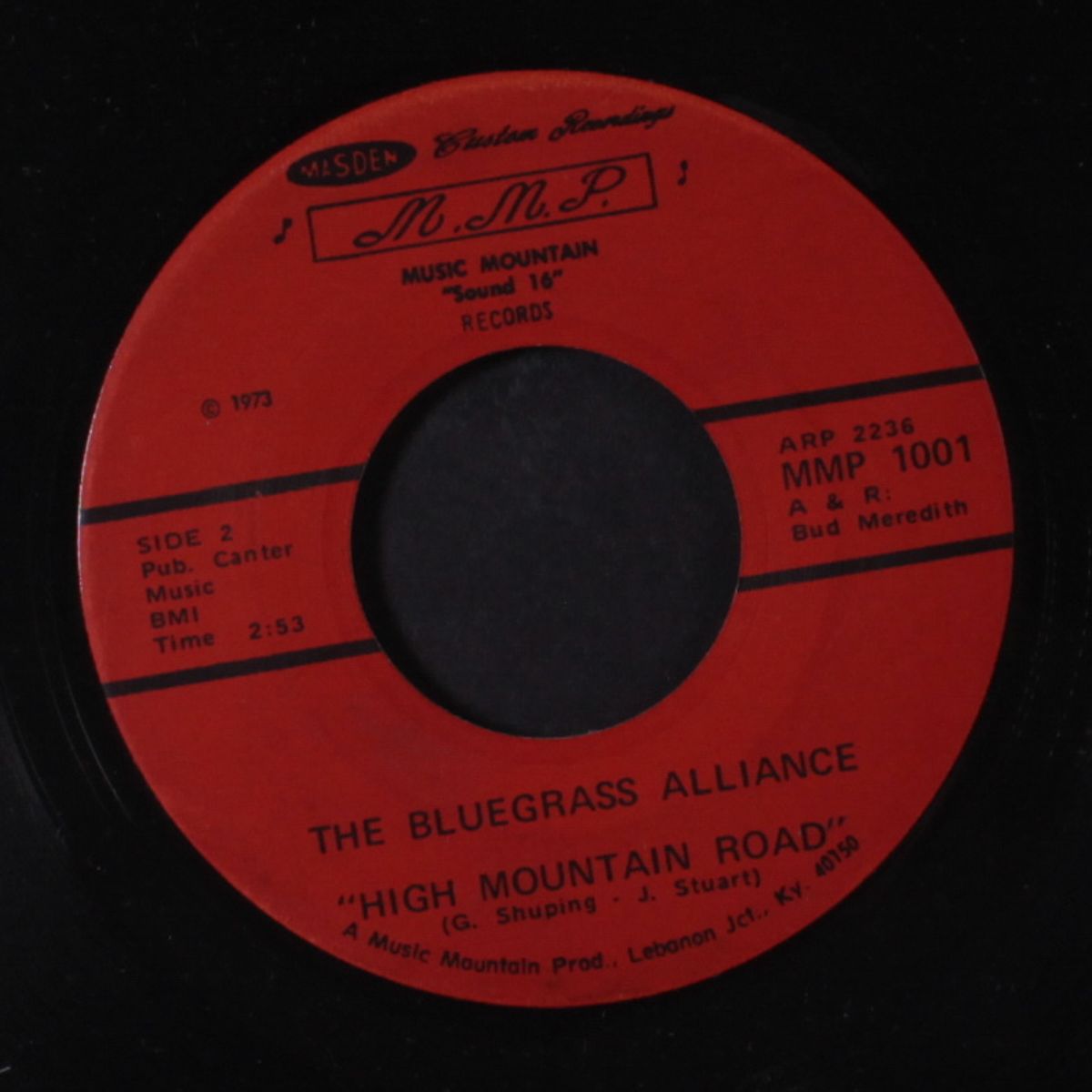 ghost riders in the sky / high mountain road by BLUEGRASS ALLIANCE