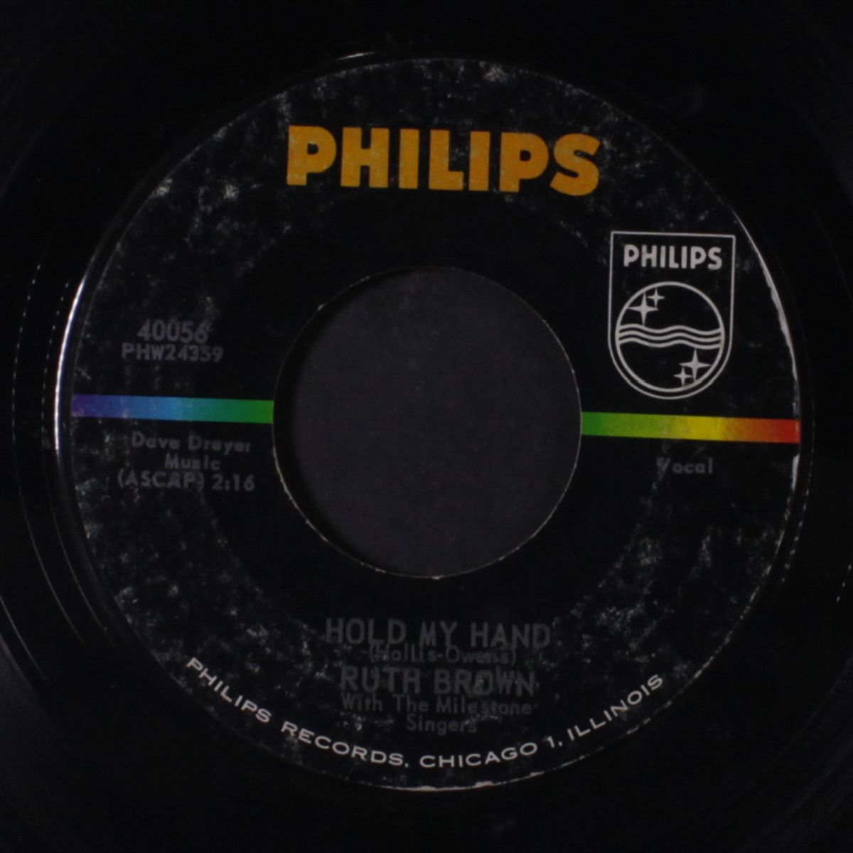 mama / hold my hand by RUTH BROWN