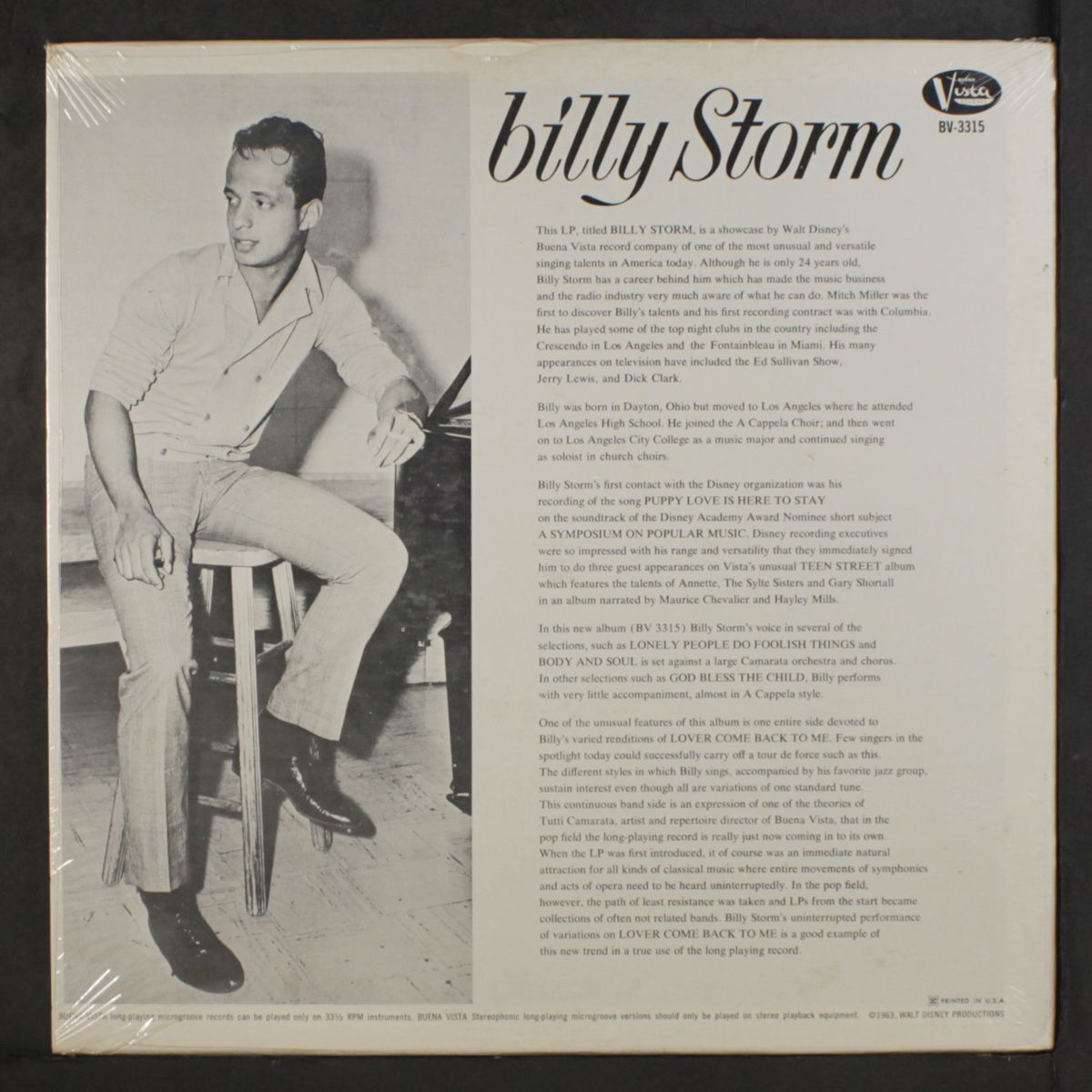 billy storm by BILLY STORM