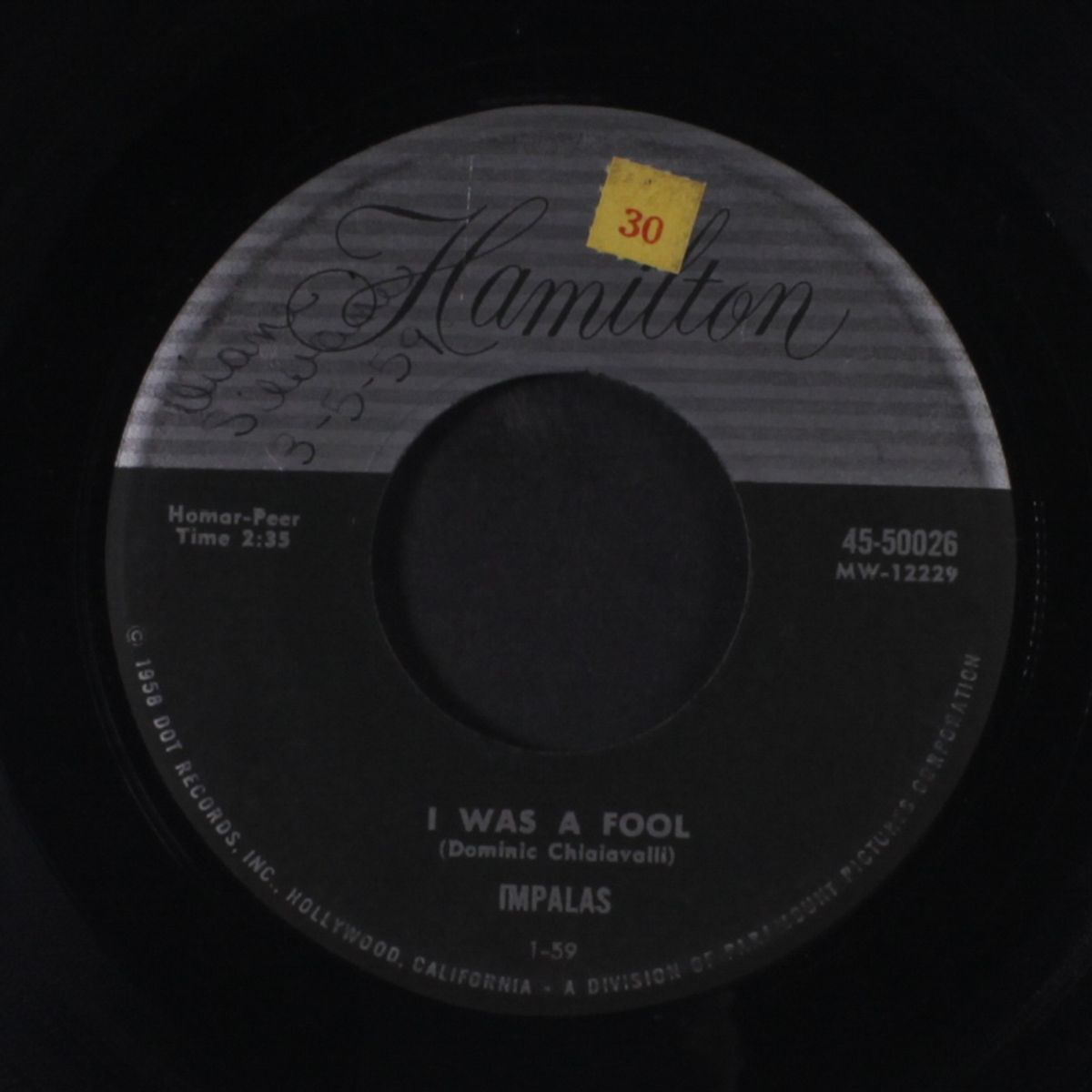 i was a fool / first date by IMPALAS