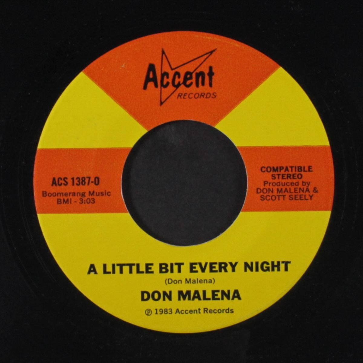 a little bit every night / all we need by DON MALENA