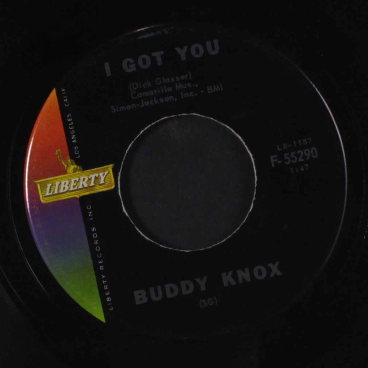 lovey dovey / i got you by BUDDY KNOX