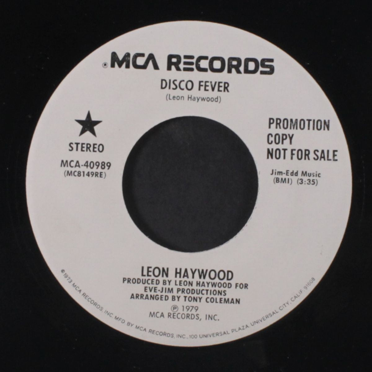 disco fever / same by LEON HAYWOOD