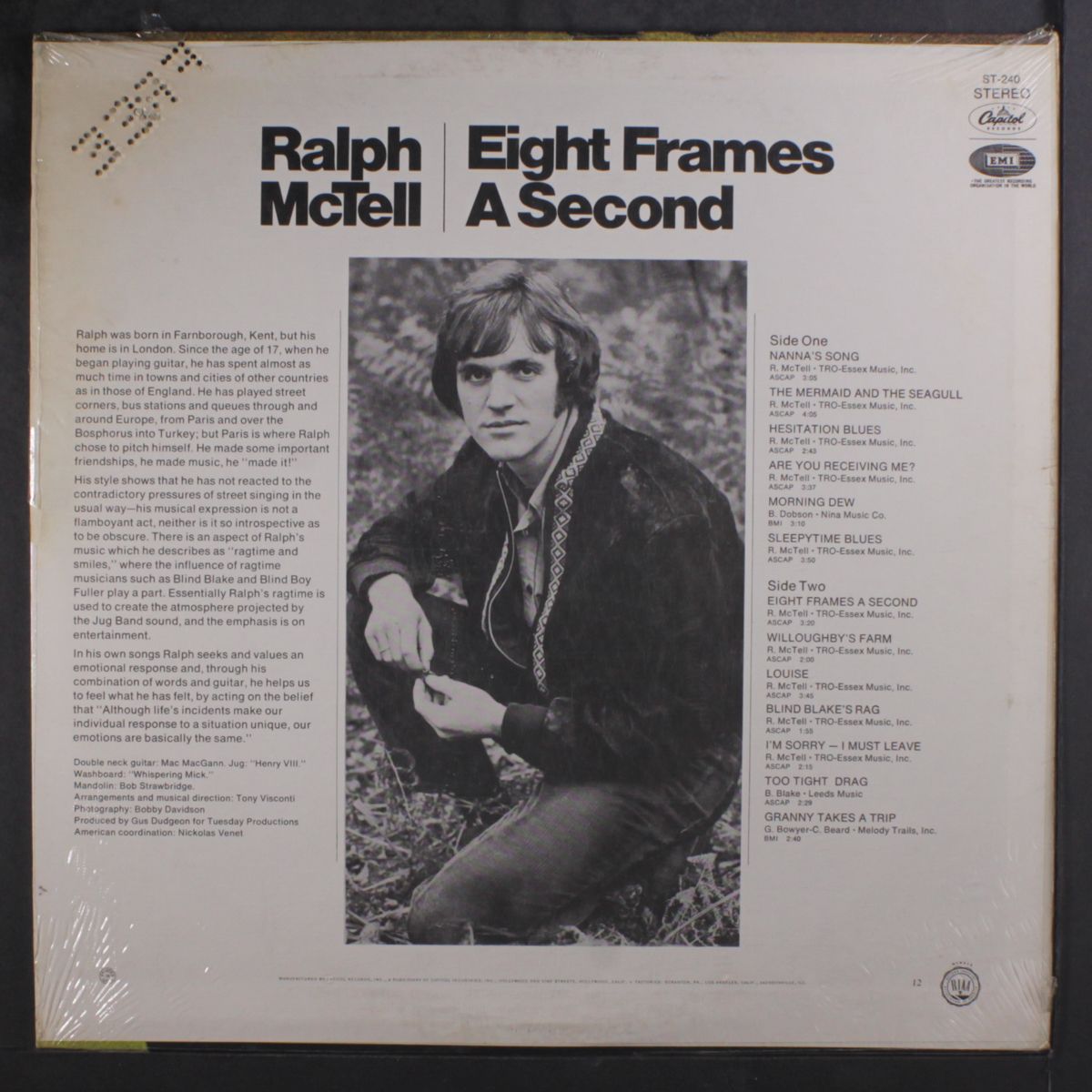 eight frames a second by RALPH MCTELL