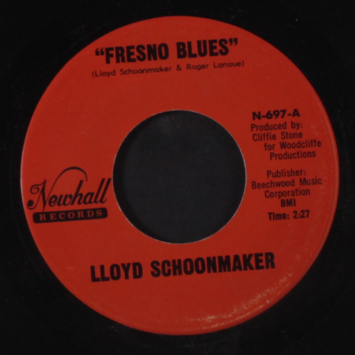 fresno blues / trackwalker by LLOYD SCHOONMAKER