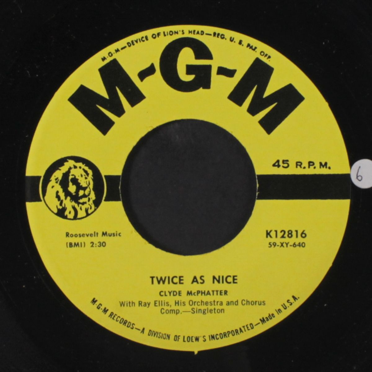 where did i make my mistake / twice as nice by CLYDE MCPHATTER