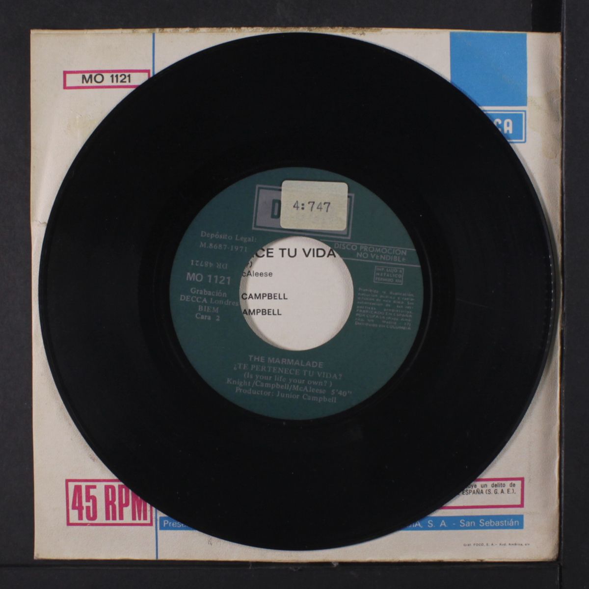 my little one / is your life your own by MARMALADE
