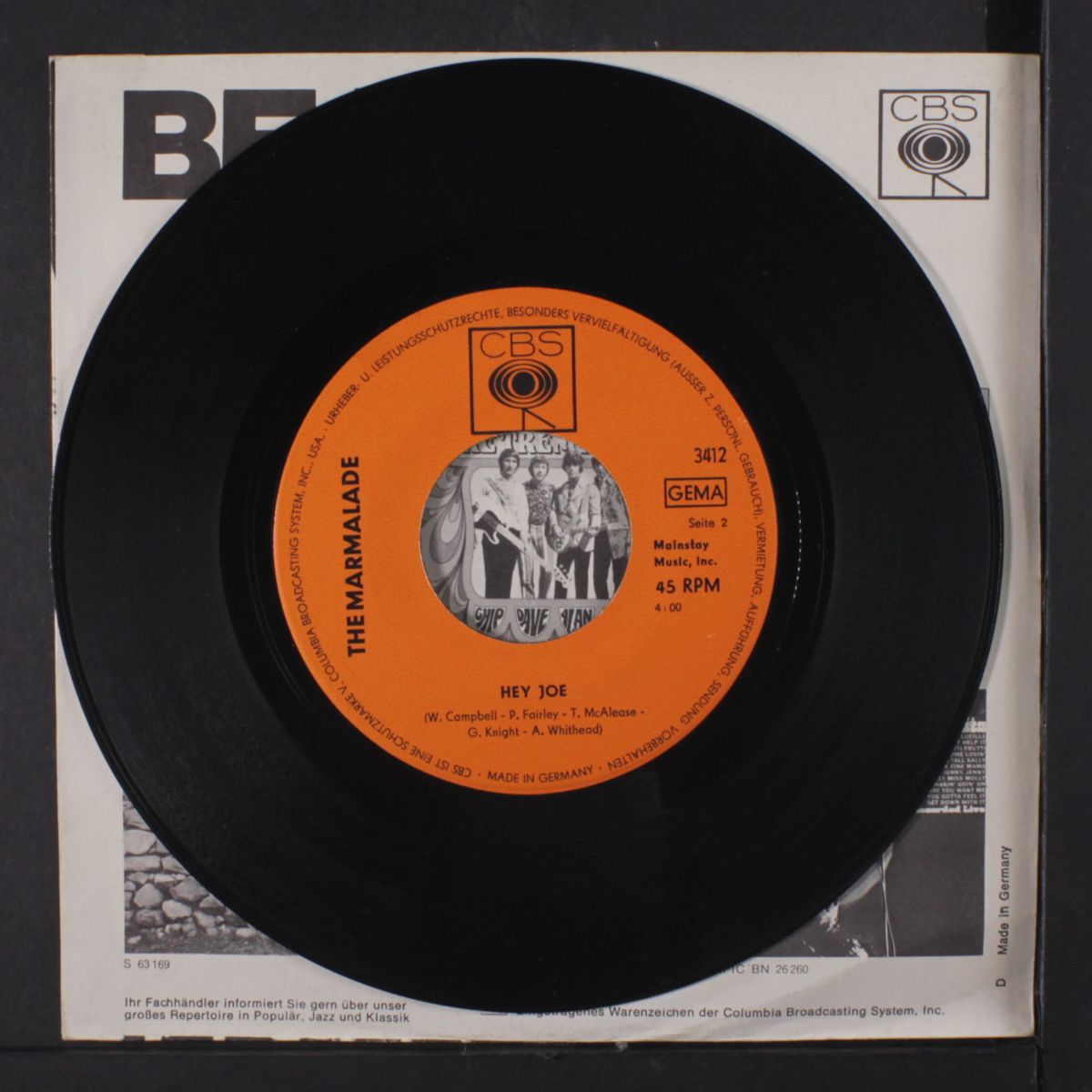 lovin' things / hey joe by MARMALADE