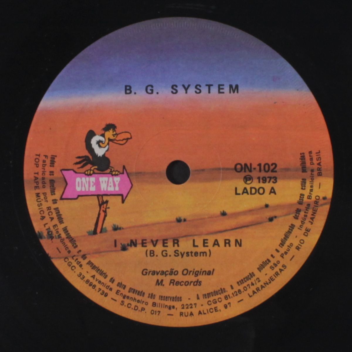 i never learn / say goodbye by B.G. SYSTEM