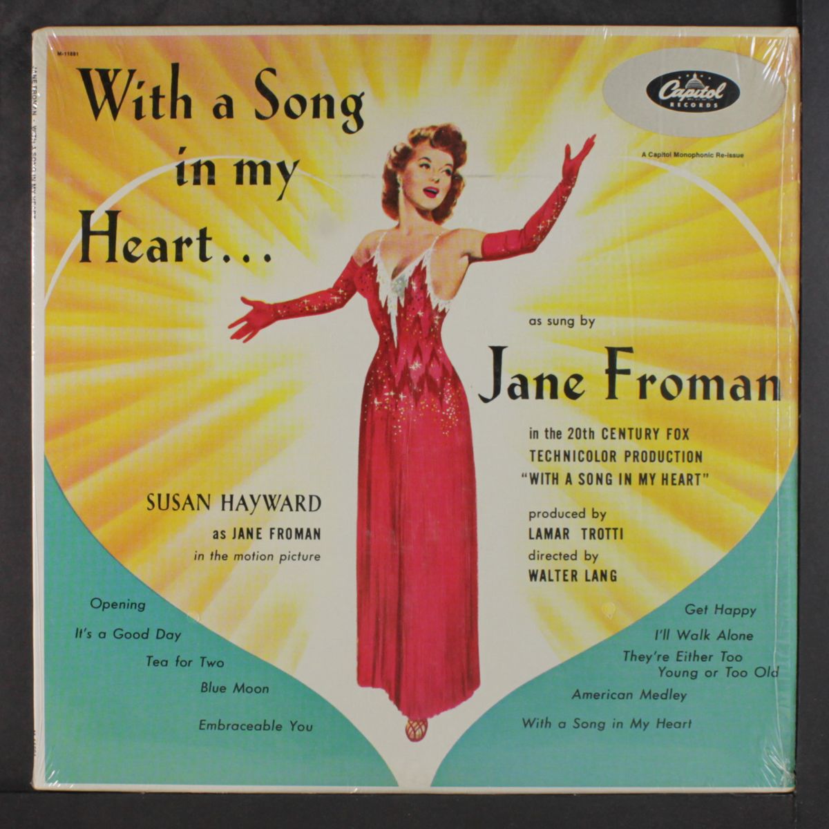 with a song in my heart by JANE FROMAN