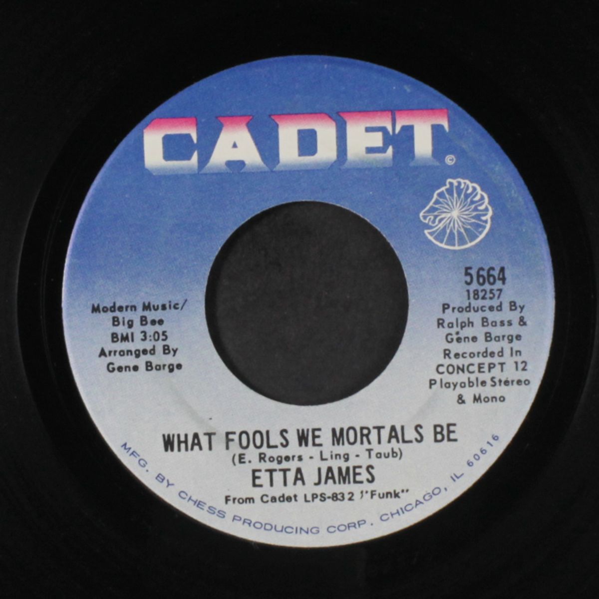 tighten up your own thing / what fools we mortals be by ETTA JAMES