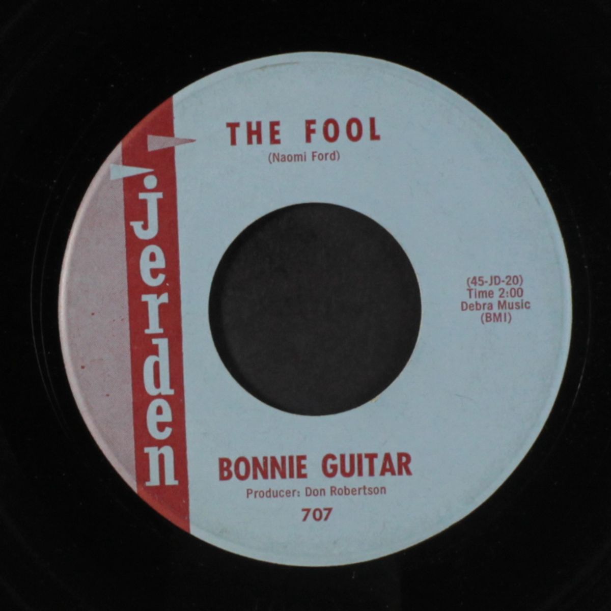 the fool / there'll be no teardrops tonight by BONNIE GUITAR