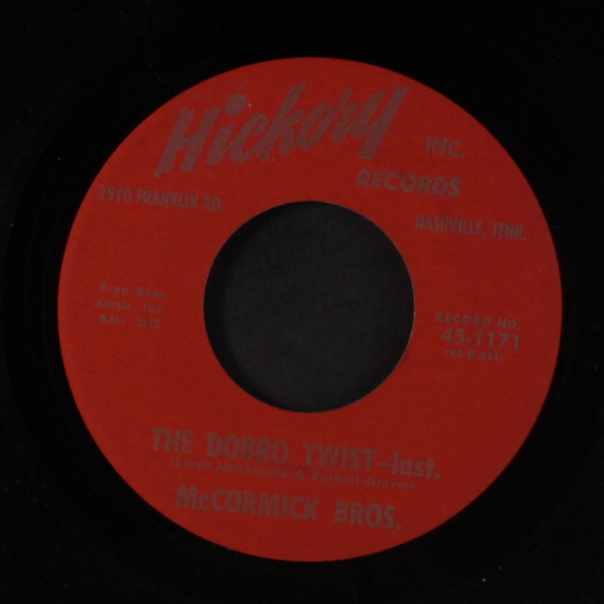 the dobro twist / before i met you by MCCORMICK BROTHERS