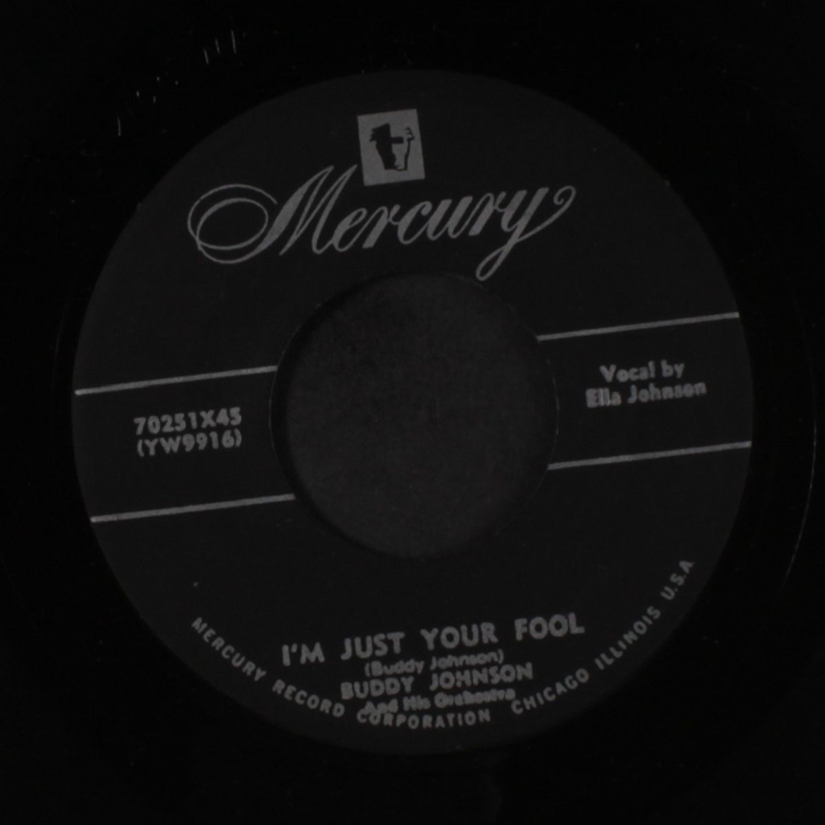 i'm just your fool / a-12 by BUDDY JOHNSON