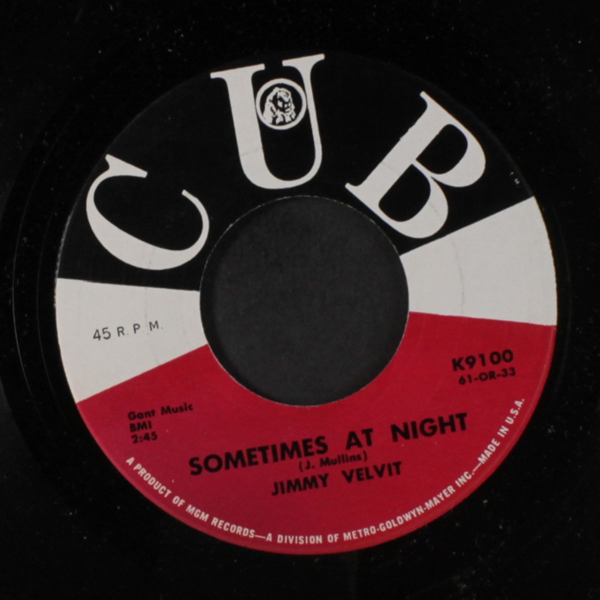 look at me / sometimes at night by JIMMY VELVIT