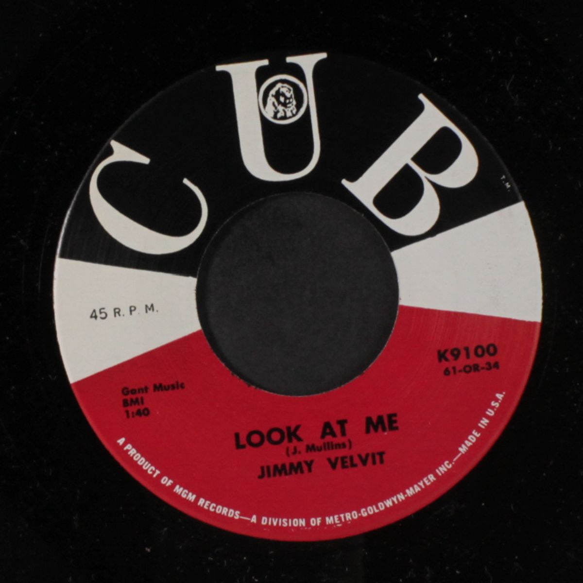 look at me / sometimes at night by JIMMY VELVIT