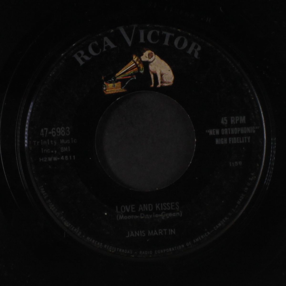 love and kisses / i'll never be free by JANIS MARTIN